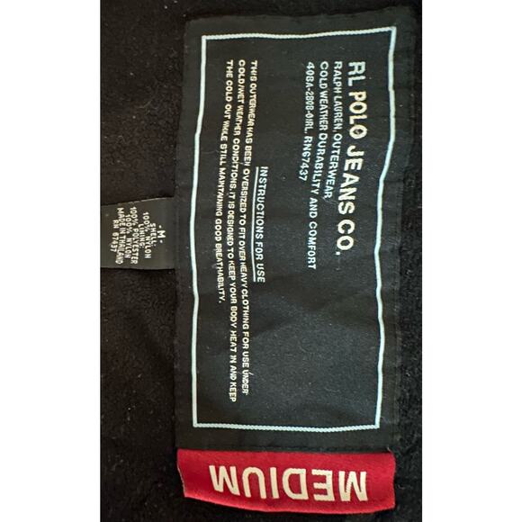 Ralph Lauren Polo Vintage Windbreaker, Y2K, Size Medium - Picture 9 of 11